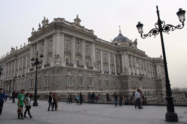 Palacio Real de Madrid, plaza de Oriente