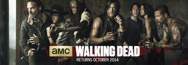 Cartel de la quinta temporada de The Walking Dead