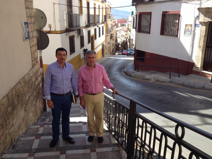 Presentación del tercer plan de asfaltado del Ayuntamiento de Jaén