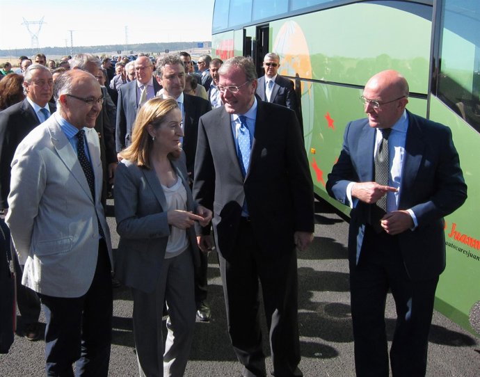De izquierda a derecha, Ruiz Medrano, Pastor, Silván y Carnero