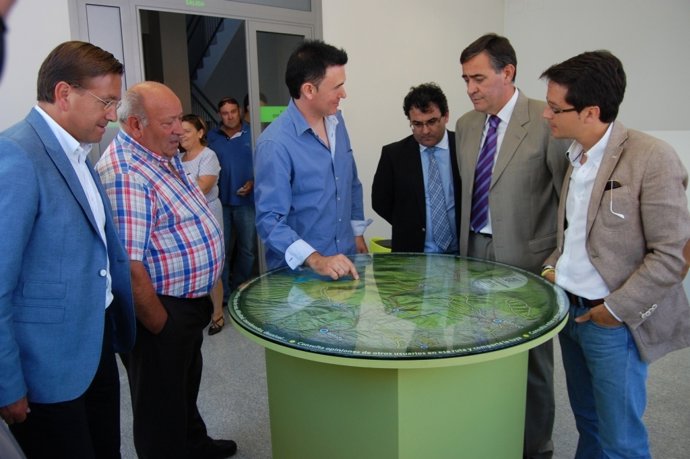 Inauguración del centro del Moncayo