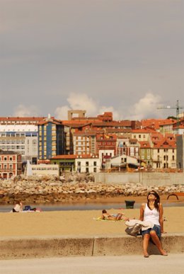 Turismo en Asturias, Gijón, Playa