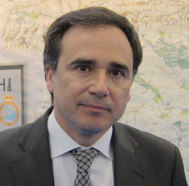 El presidente de la Confederación Hidrográfica del Ebro, Xavier de Pedro