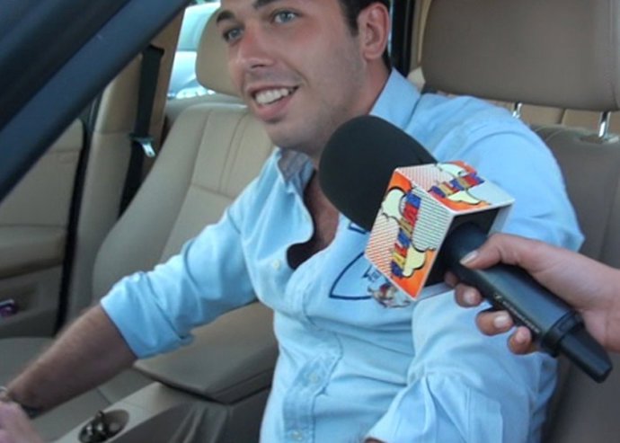 Un Alberto Isla sonriente, visita a su hijo y se reencuentra con Chabelita