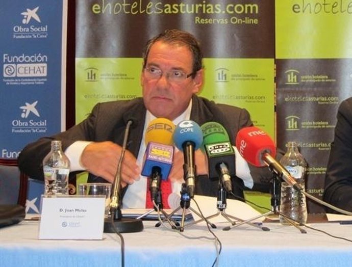 Juan Molas, presidente de CEHAT