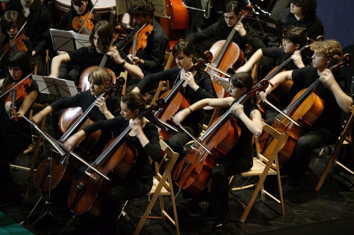 Orquesta conservatorio Superior de Navarra