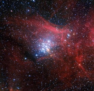El cúmulo de estrellas NGC 3293