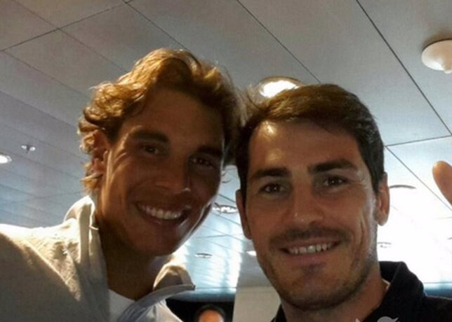 Rafa Nadal e Iker Casillas