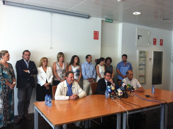 Alcalde Torre Pacheco arropado por su equipo de Gobierno