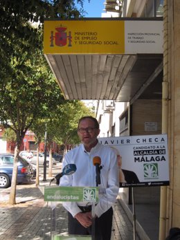 Javier Checa, candidato PA Málaga