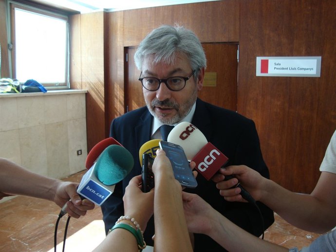 El concejal de Medio Ambiente y Servicios Urbanos, Joan Puidollers