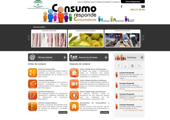 Web de Consumo Responde