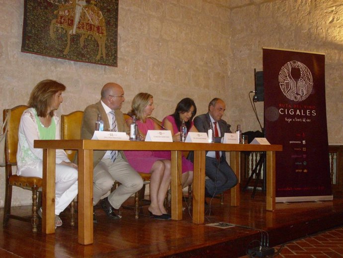 Presentación de la imagen corporativa de la Ruta del Vino Cigales