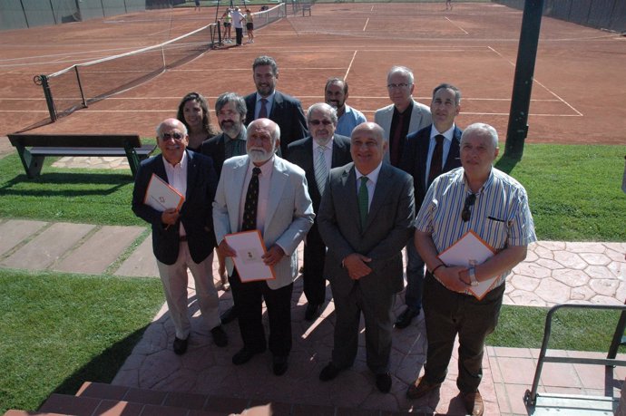 Presentación del Club de Prensa Pick-Tenis de Santander