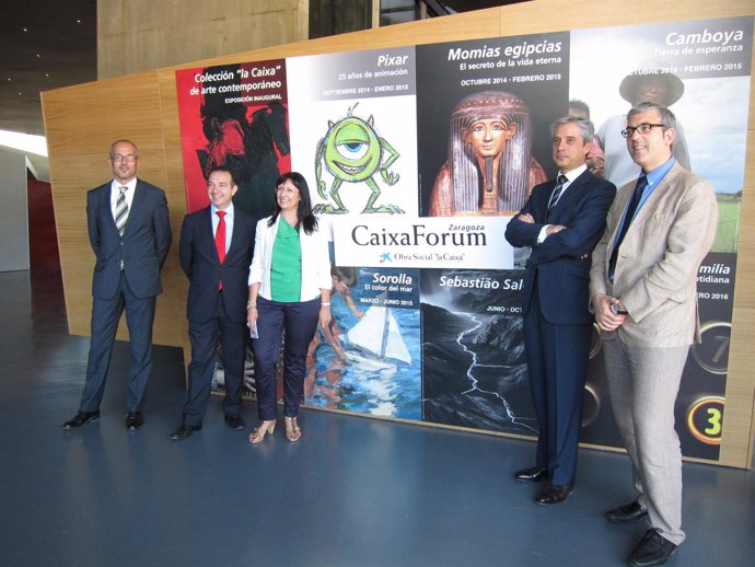 Presentación de la programación de CaixaForum Zaragoza para el próximo año