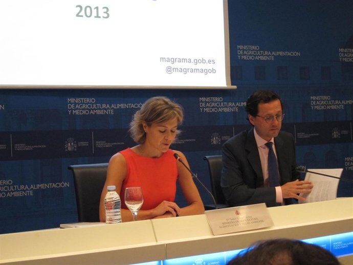 La ministra de Agricultura, Alimentación y Medio Ambient, Isabel García Tejerina