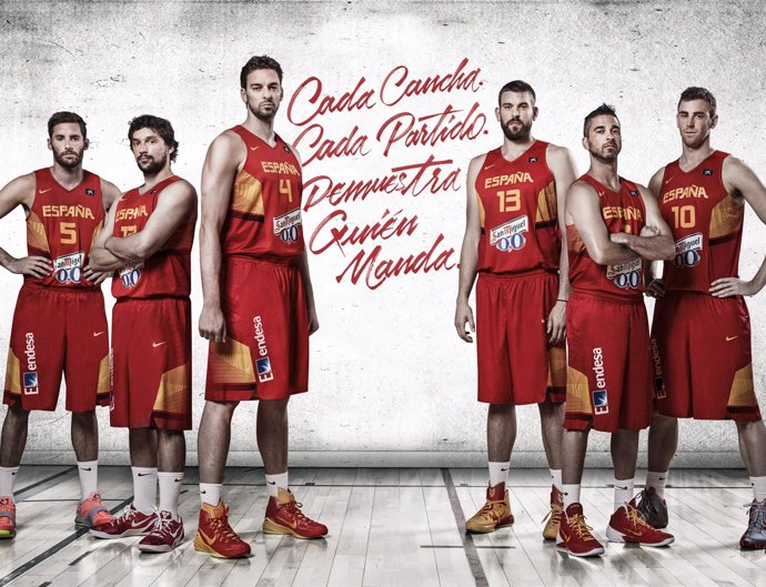 Nike y la FEB España presenta la camiseta del Mundial