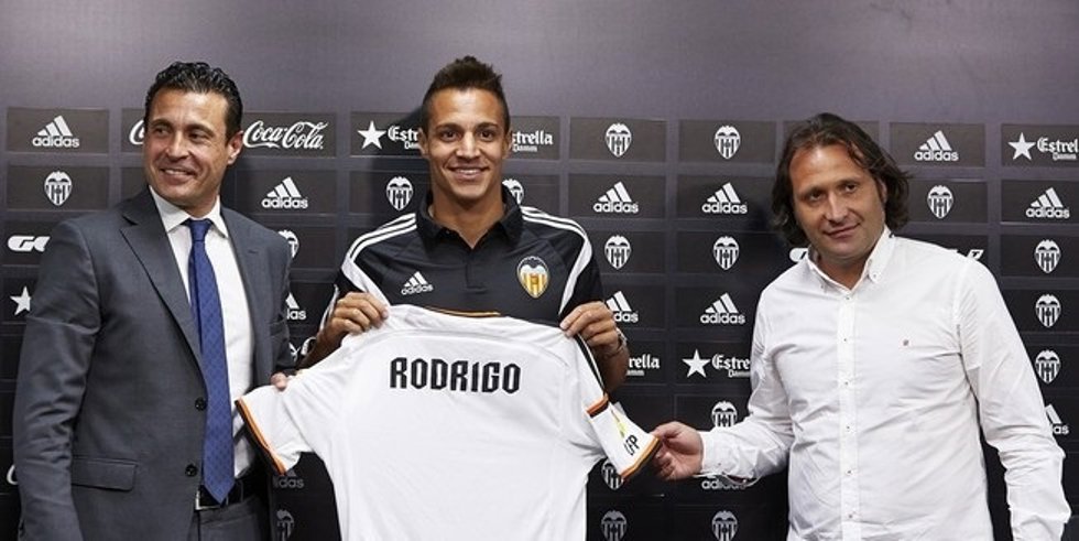 El nuevo fichaje del Valencia CF, Rodrigo Moreno