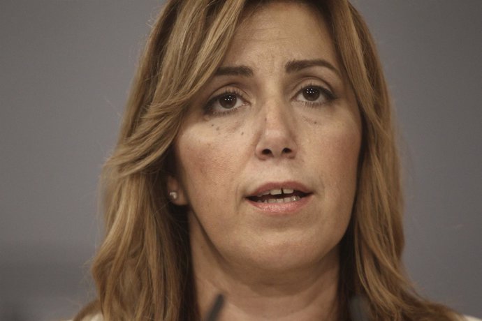 La presidenta de la Junta de Andalucía, Susana Díaz