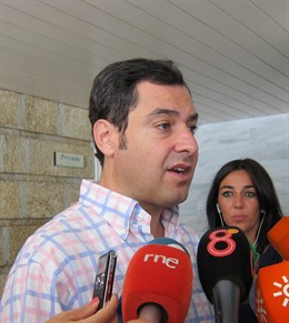 Juanma Moreno, presidente del PP-A