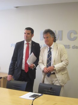 El presidente de la FMC Xavier Amador y el secretario general Juan Ignacio Soto