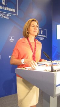 Cospedal asegura que los datos son "muy esperanzadores y buenos" aunque "hay que seguir avanzando"