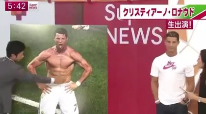 El Momento Bizarro De Cristiano Ronaldo En Una Tv Japonesa