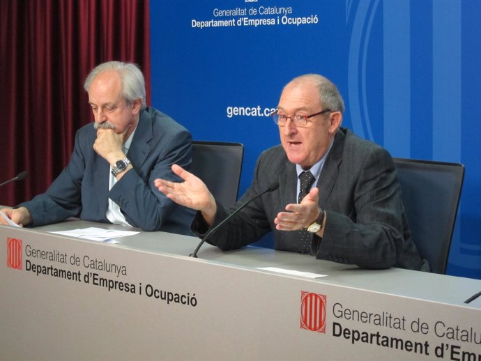 El secretario de Empleo de la Generalitat Joan Aregio valora la EPA