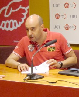 El secretario de Política Institucional y Territorial de UGT, Óscar Lobo