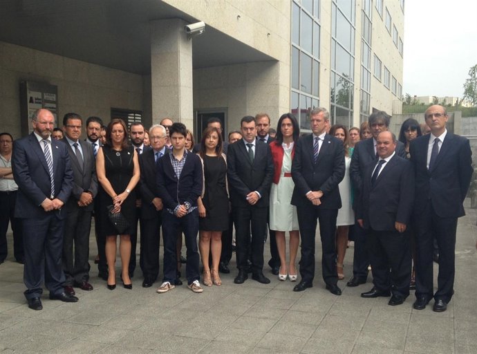 Minuto de Silencio del PP por el accidente de Angrois