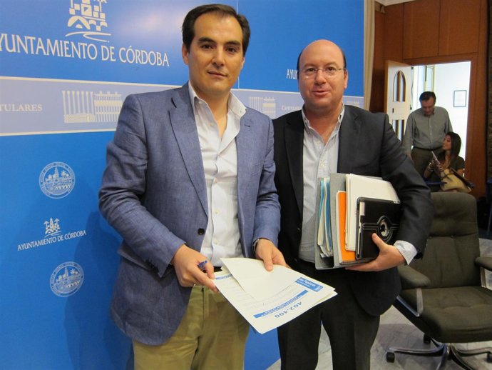 Nieto y Navas en el Ayuntamiento