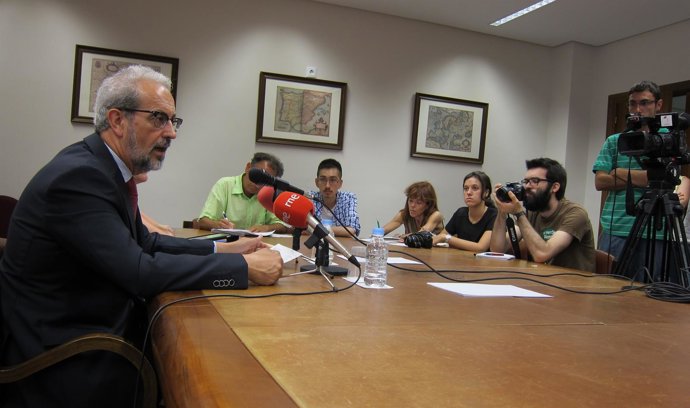 Imagen de la rueda de prensa