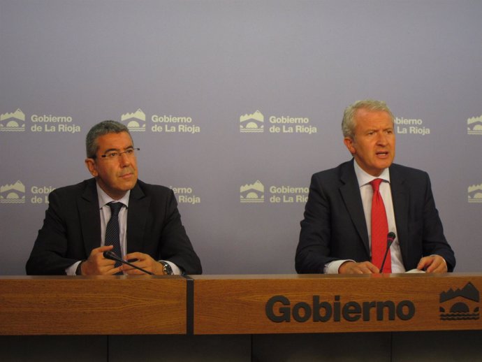 Del Río y Burgos, en la rueda de prensa del Consejo de Gobierno
