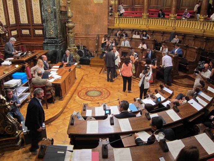 Pleno del Ayuntamiento de Barcelona