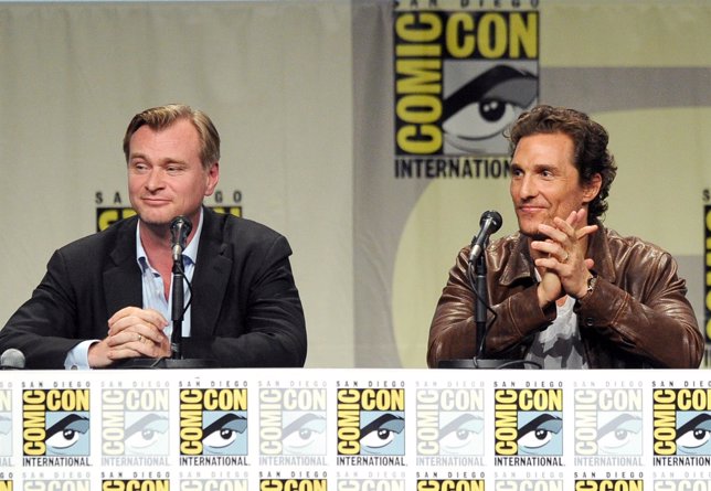 Christopher Nolan y Matthew McConaughey debutan en la Comic-Con con Interstellar