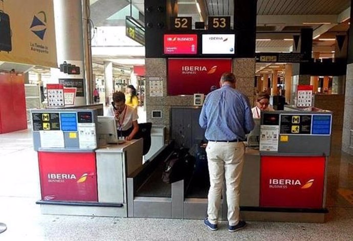 Nueva imagen de Iberia en el aeropuerto de Palma