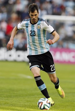 José Basanta con la selección argentina