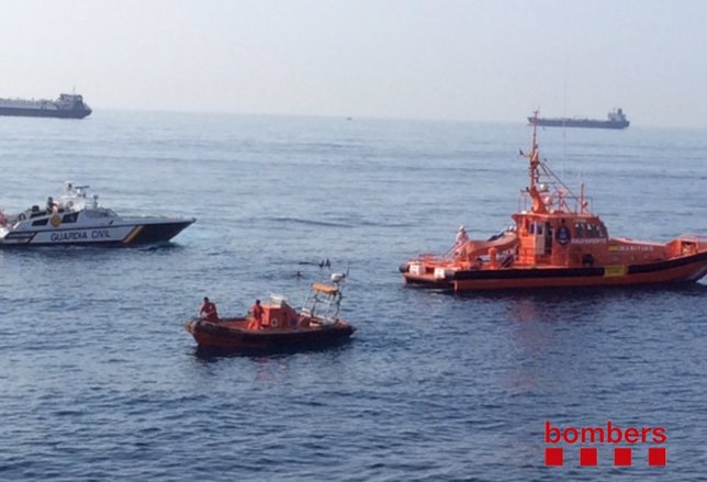 Rescate de un submarinista en Tarragona