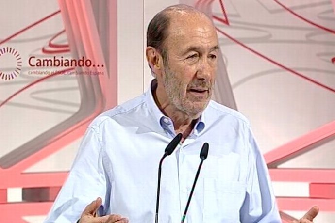 Rubalcaba: "El PSOE siempre será mi partido"
