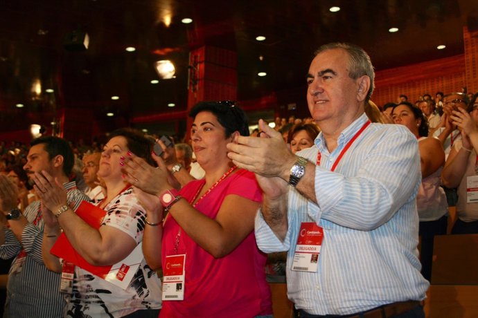 González Tovar en el Congreso Extraordinario del PSOE