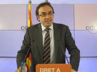 Rull (CDC) diu que "Catalunya està per sobre de qualsevol persona" no obstant la seva importància