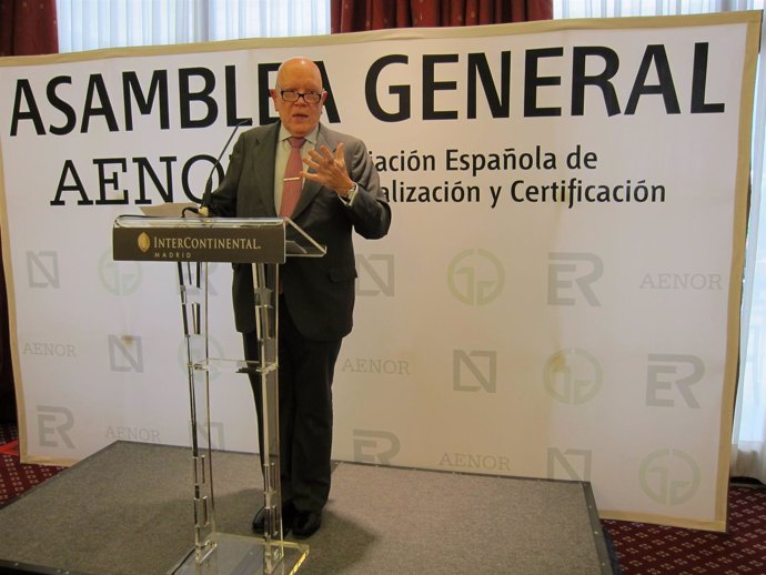 Presidente De AENOR, Manuel López Cachero