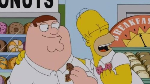 Crossover de Padre de Familia y Los Simpsons 