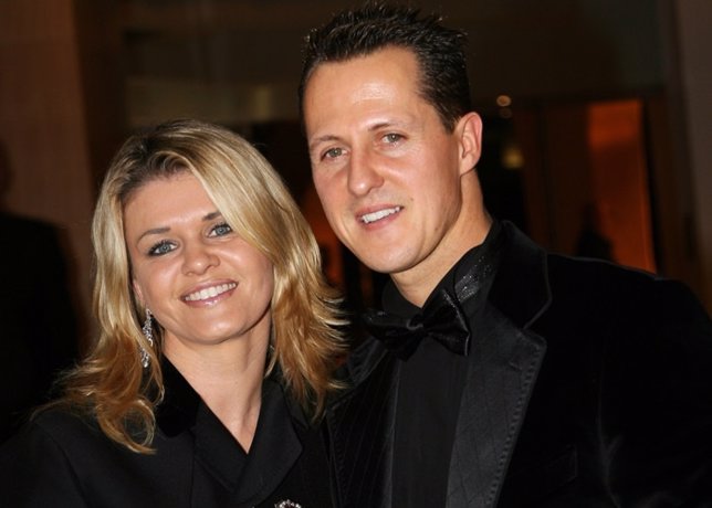 Schumacher y su mujer Corinna