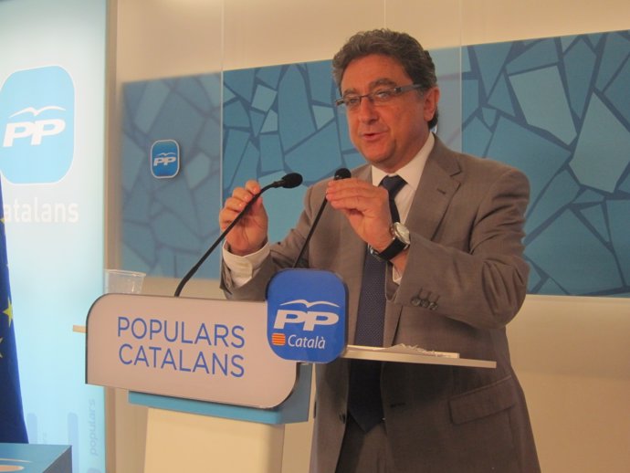 Enric Millo, portavoz del PP catalán