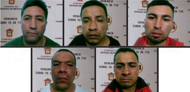 Detenidos por retener a 44 personas en México