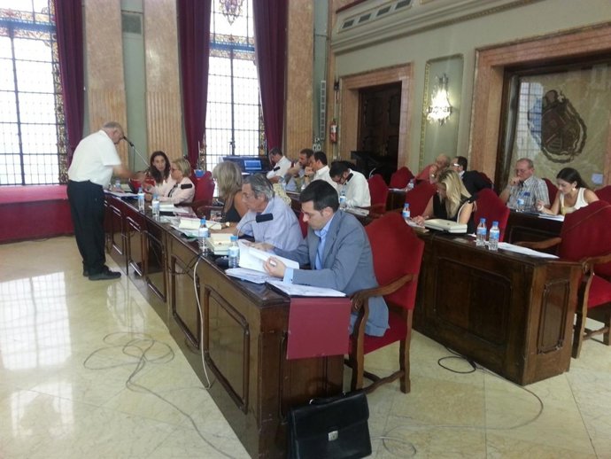 Imagen del Pleno del Ayuntamiento de Murcia