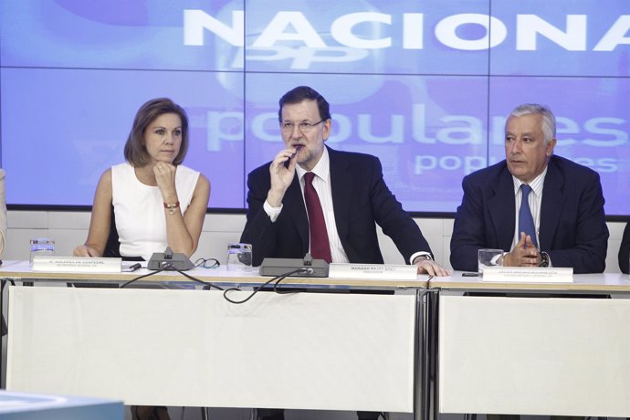 Comité Ejecutivo del PP con Rajoy y Cospedal
