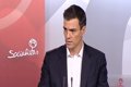 Pedro Sánchez: "Estamos muy lejos de entendernos con el PP en regeneración democrática"