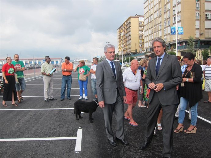 Inauguración aparcamiento barrio pesquero 
